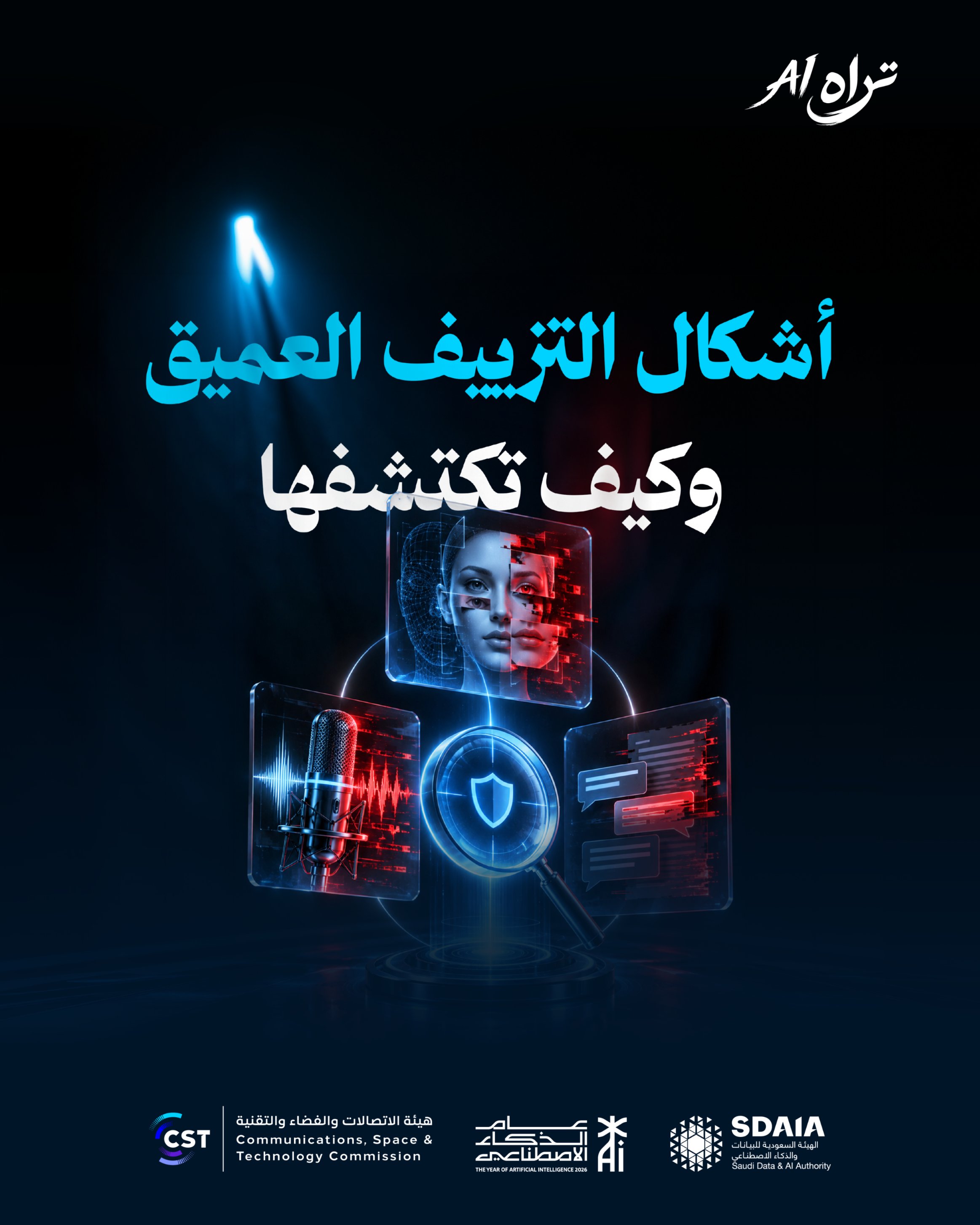 تراه AI: أشكال التزييف العميق وكيف تكتشفها